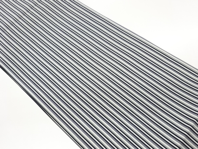 縞模様全通袋帯